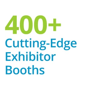400+ Cutting-Edge Exhibitor Booths