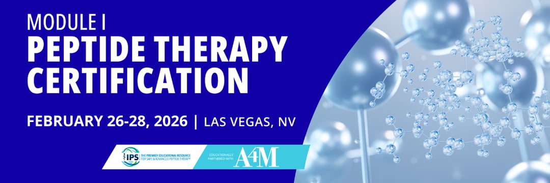 Peptide Therapy Certification: Module I