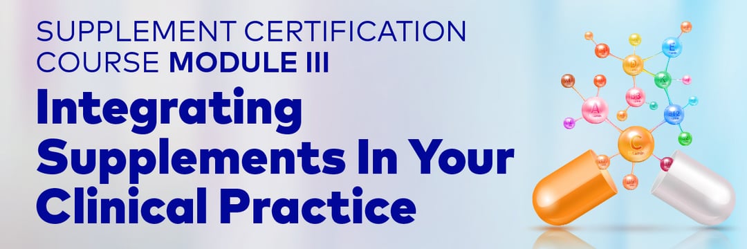 Supplement Certification Course Module III