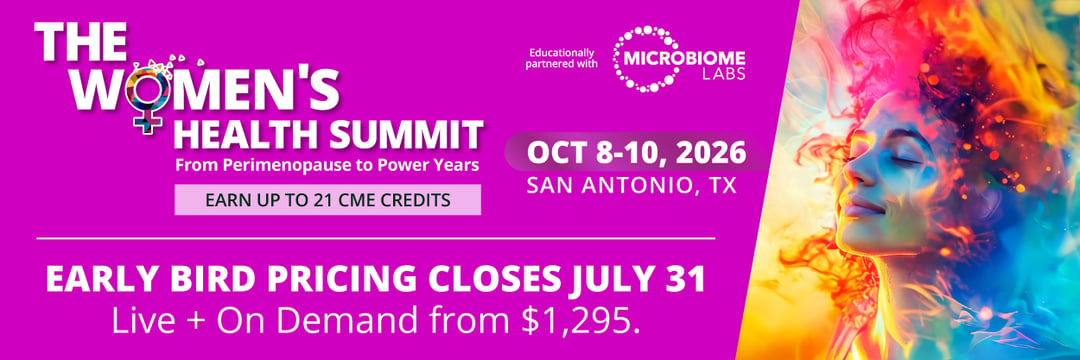The Women's Health Summit | October 8-10, 2026