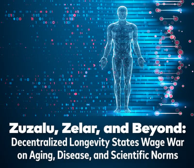 Zuzalu, Zelar, and Beyond: Decentralized Longevity States Wage War on Aging, Disease, and Scientific Norms