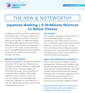 Japanese Walking | A 30-Minute Shortcut To Better Fitness