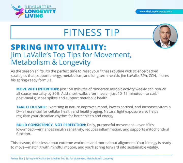 Spring into Vitality: