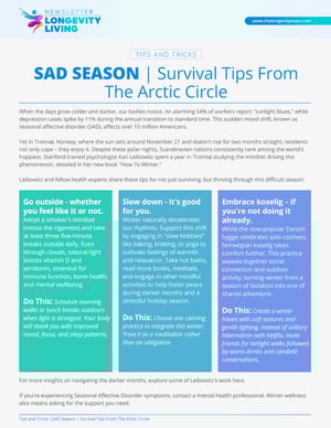 SAD Season | Survival Tips From The Arctic Circle