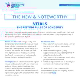Vitals | The Resting Pulse Of Longevity