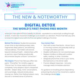 Digital Detox | The World's First Phone-Free Month