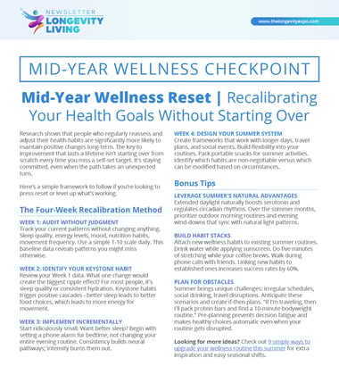 Mid-Year Wellness Checkpoint