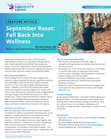 September Reset: Fall Back Into Wellness