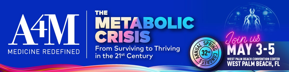 The Metabolic Crisis - From Surviving to Thriving in the 21st Century