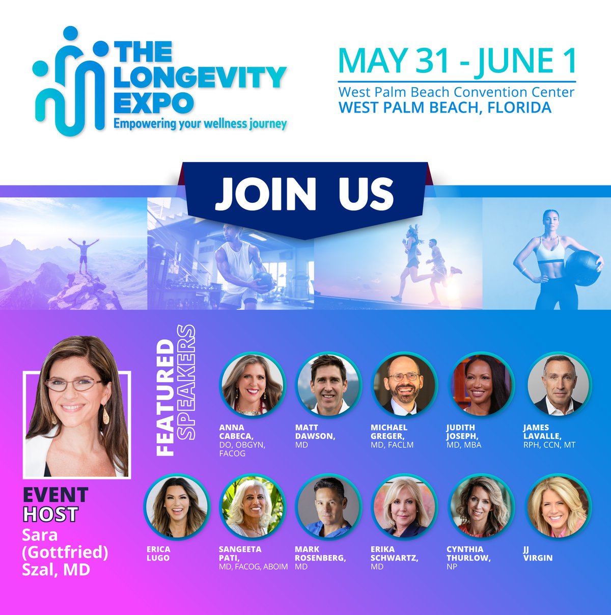 The Longevity Expo 2025 - Join Us